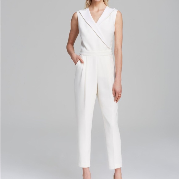 rachel zoe tuxedo jumpsuit
